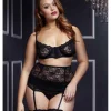 Baci Three Piece Lace Bra Set Plus