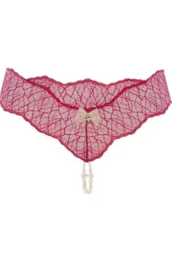 Bracli Sydney Double Pearl Red Thong