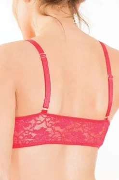 Coquette Bralette (Black, White, Red)