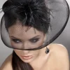 Livia Corsetti Aristocrat Black Fascinator with Veil